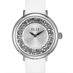 White Crystal Rock Watch